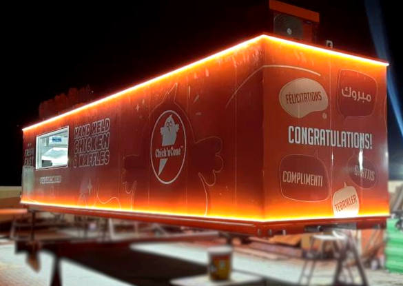 Shipping Container Restaurant