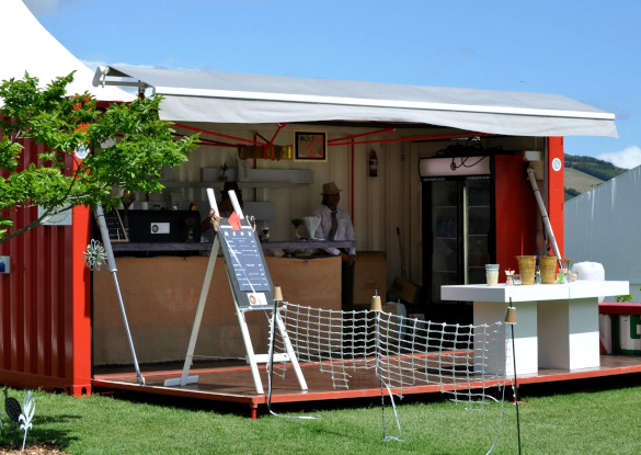 Shipping Container Restaurant