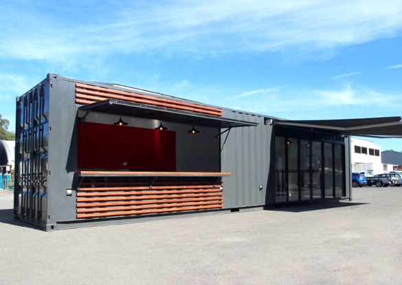 Shipping Container Restaurant
