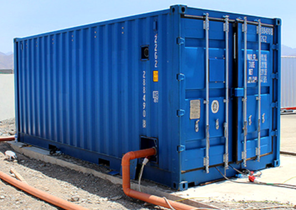 Shipping Container Water Treatment Plant