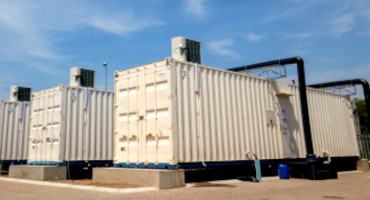 Shipping Container Water Treatment Container
