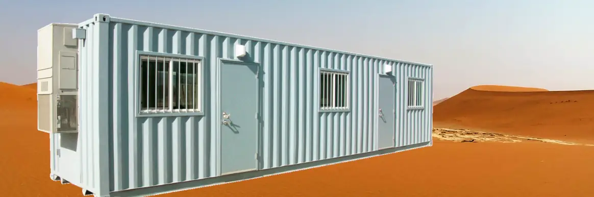 Shipping Container Accommodation Conversion / Modification / Fabrication Company in Hatta